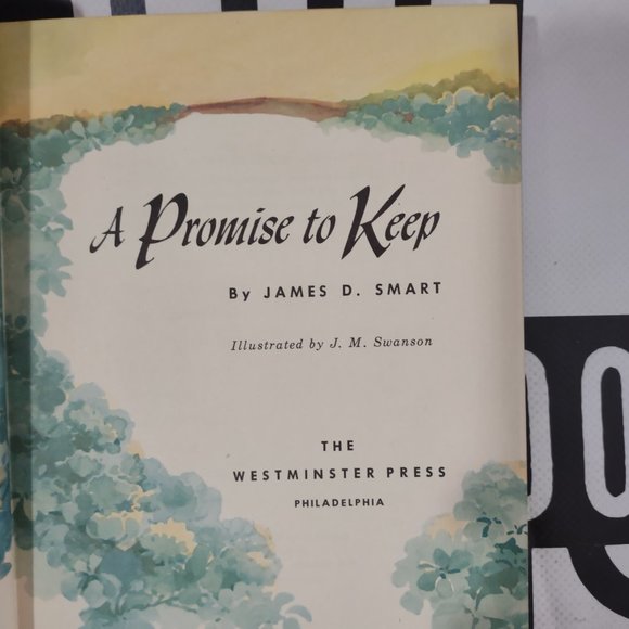 A Promise to Keep by James D. Smart 1949 Hardcover Vintage! - Picture 5 of 6